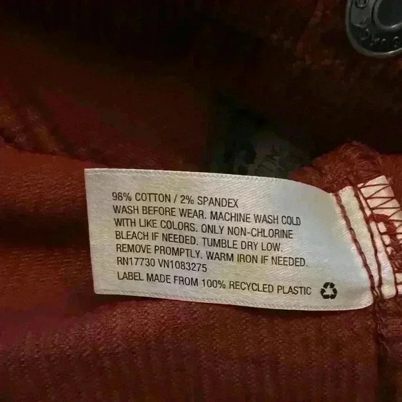 Cat & Jack Corduroy Girls Skirt Copper Brown - Picture 8 of 8